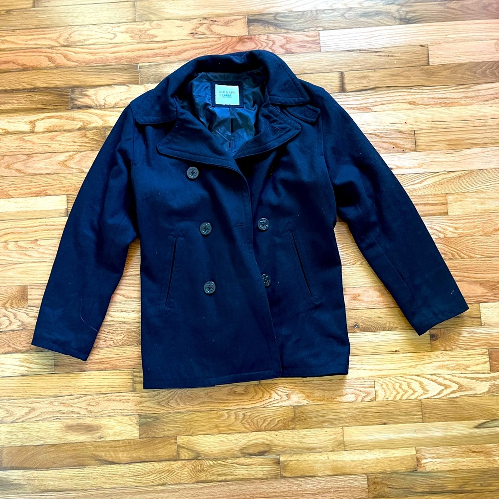 Old Navy Men’s Pea Coat - Large
